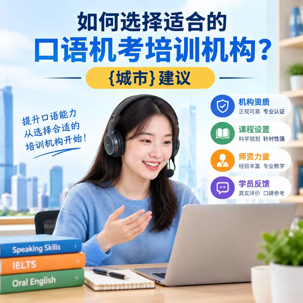 如何选择适合的口语机考培训机构？江岸建议